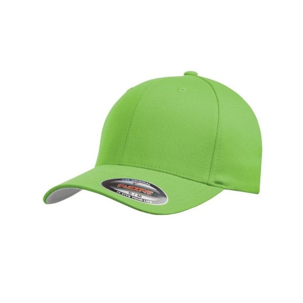Flexfit Childrens/Kids Wooly Combed Cap / Fresh Green